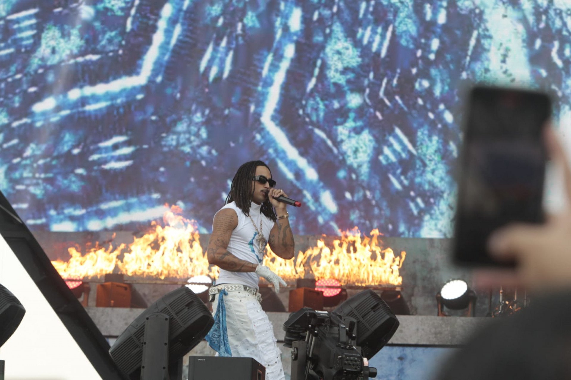 Matuê agita o público na abertura do Rock in Rio - Reginaldo Pimenta / Agência O Dia