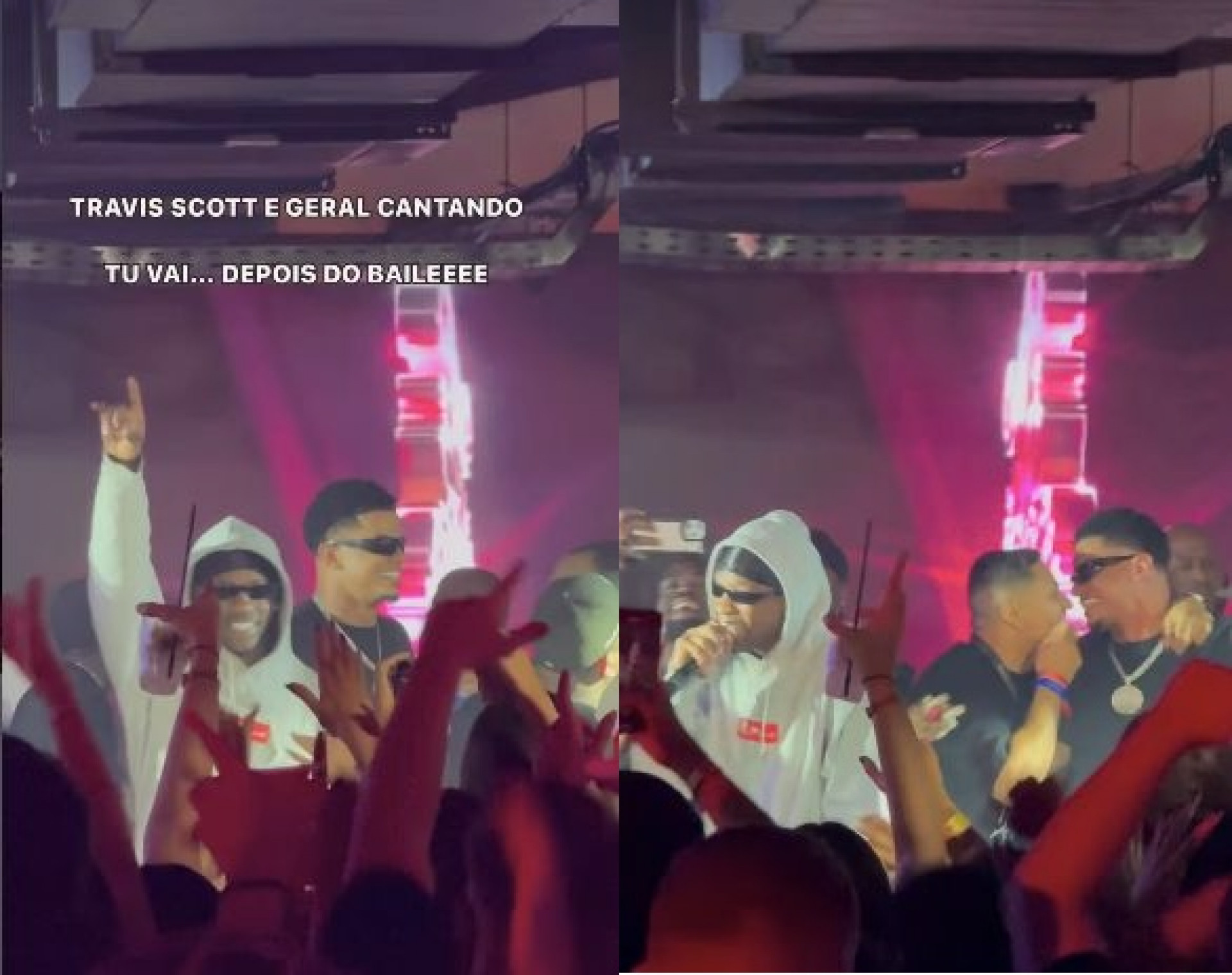 Travis Scott participa de festa privada de Orochi antes de apresentação no Rock in Rio - Reprodução / Instagram