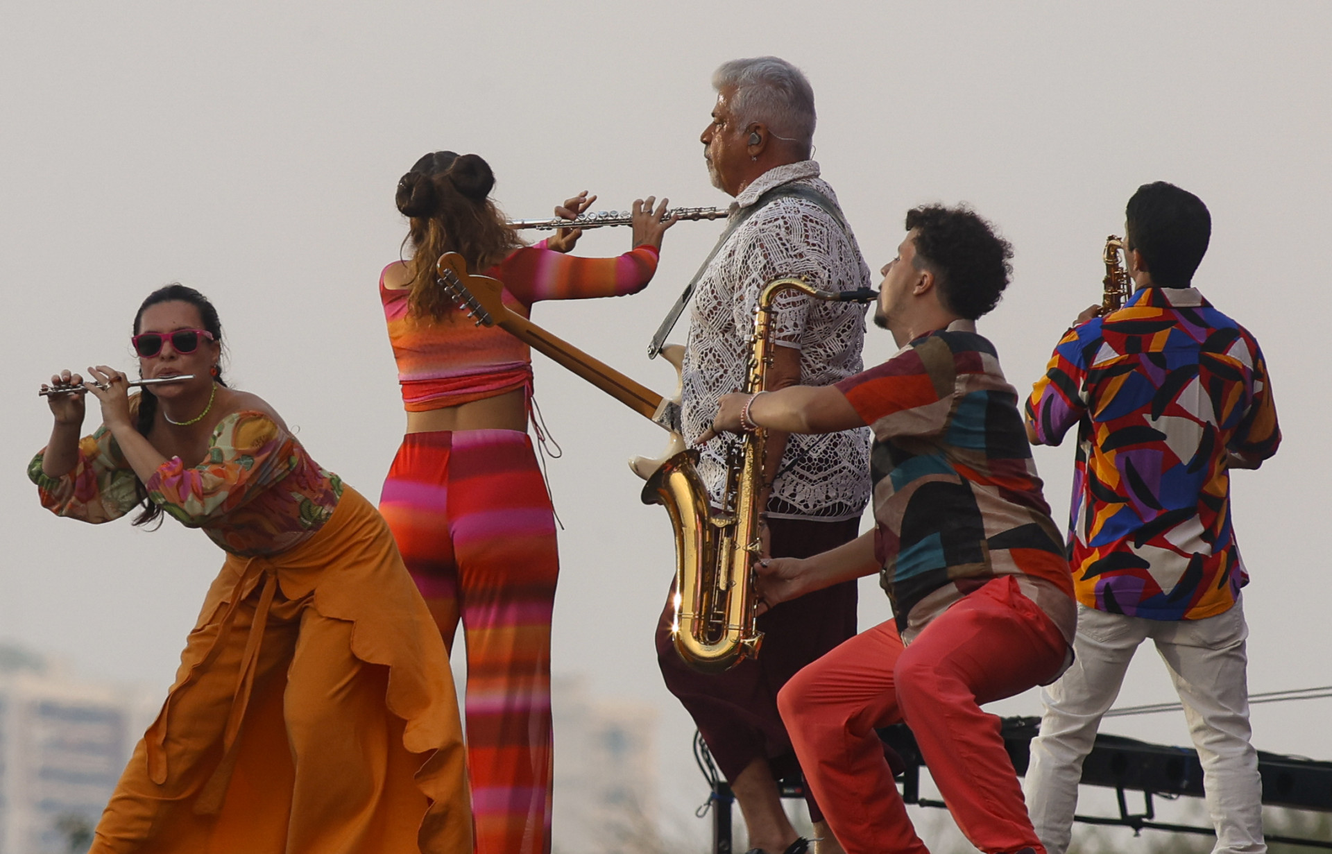 Lulu Santos entregou um show animado do in&iacute;cio ao fim no Palco Mundo - Renan Areias/Ag&ecirc;ncia O Dia