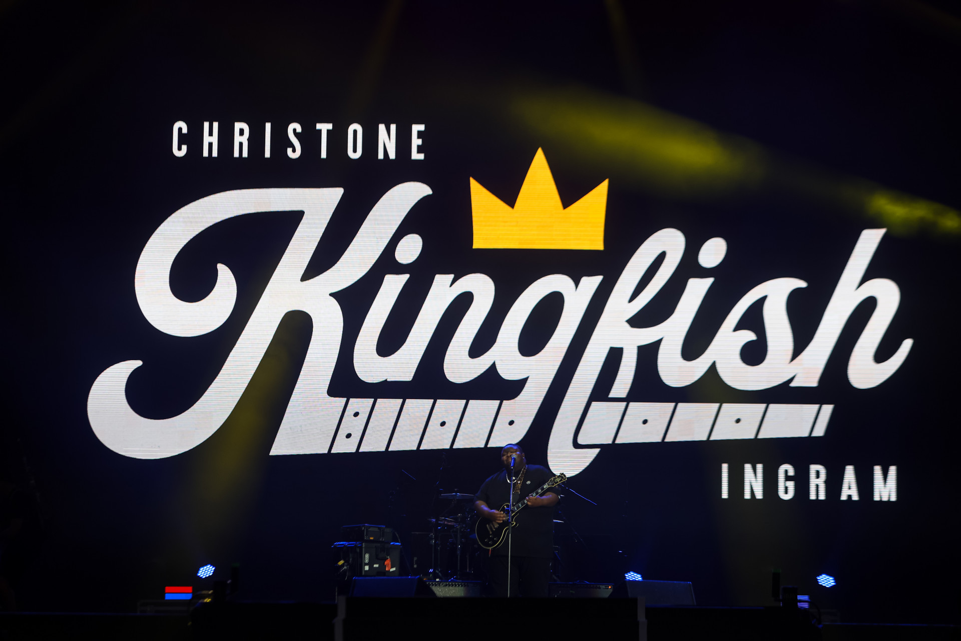 Christone 'Kingfish' Ingram n&atilde;o engajou o p&uacute;blico no Rock in Rio - Renan Areias / Ag&ecirc;ncia O Dia