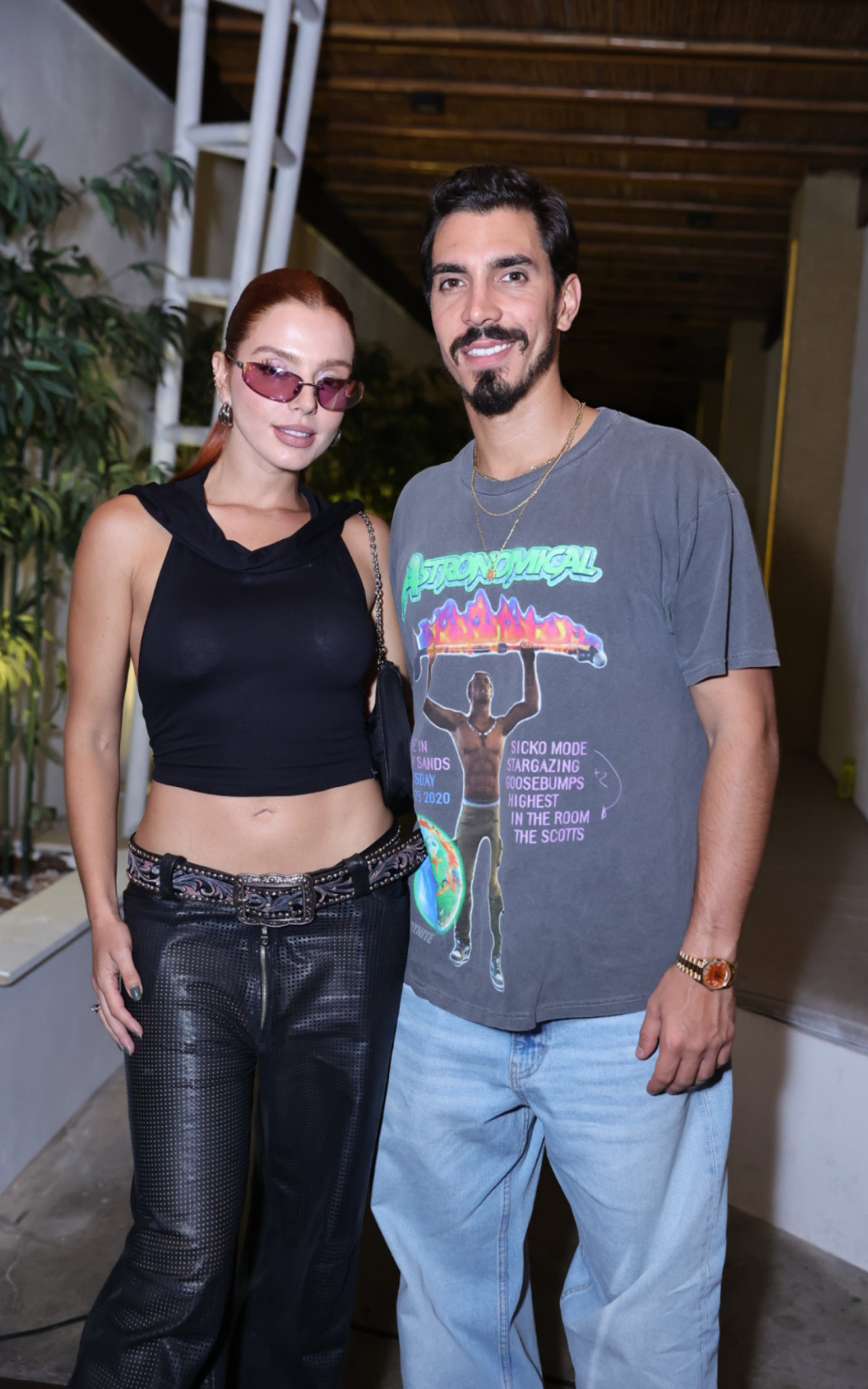 Giovanna Lancellotti e Gabriel David

