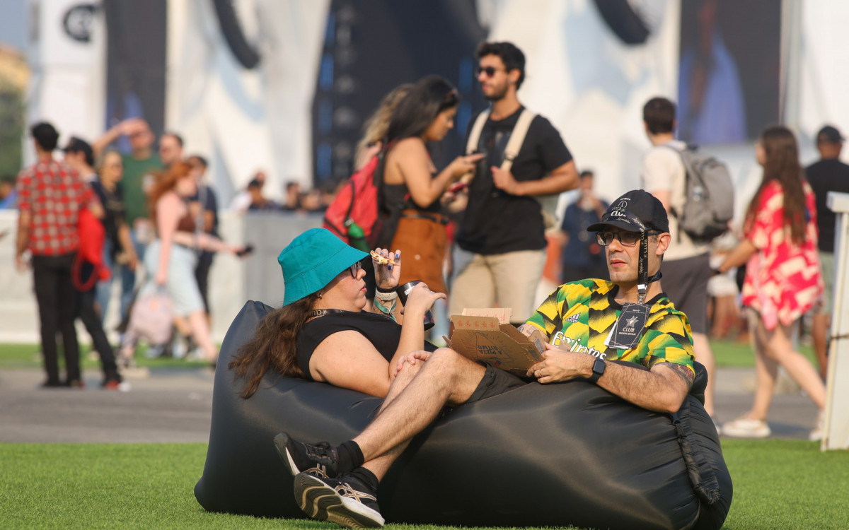 Rock in Rio 2024 - 40 anos - Movimentação de público neste sábado(14)- Zona Oeste - Rio de Janeiro.