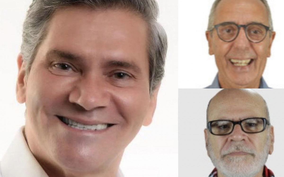 Rafael Miranda (E) lidera, seguido de Marquinhos (acima) e Martins