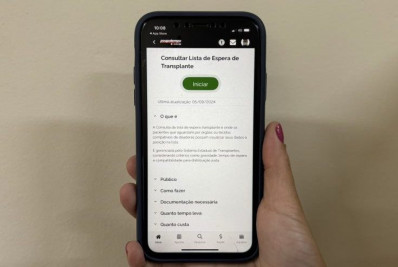 Fila de espera de transplante de órgãos pode ser vista pelo app do Poupatempo