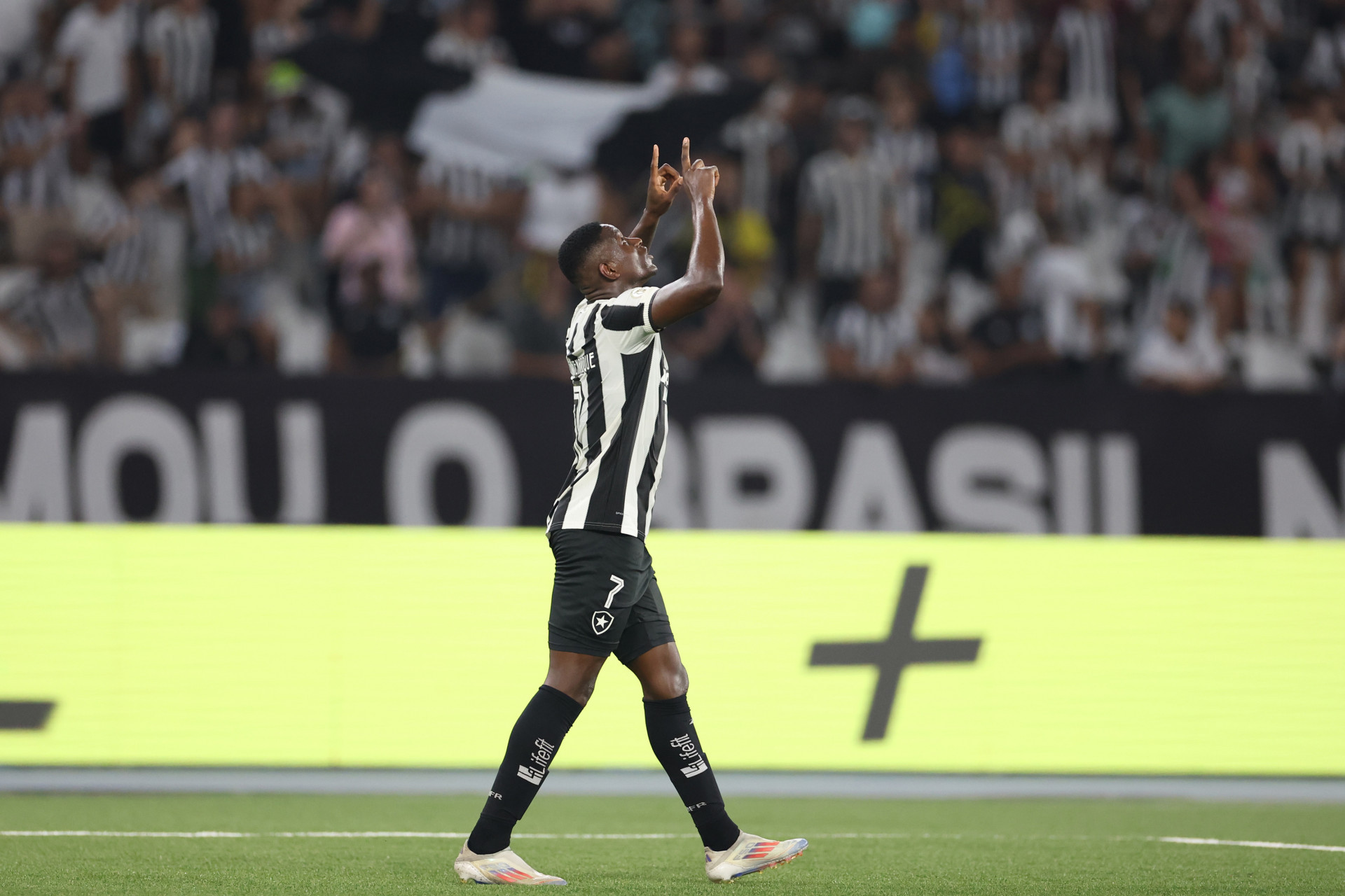 Luiz Henrique abriu o placar para o Botafogo no jogo diante do Corinthians - Vitor Silva/Botafogo