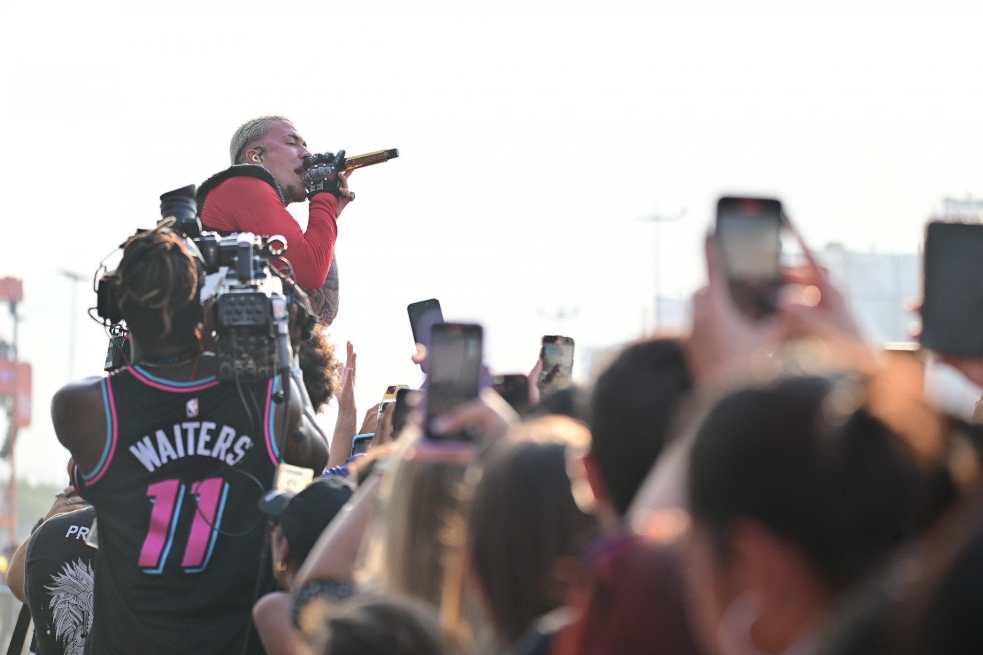 Rock in Rio começou com o funk de MC Daniel, Rebecca, MC Soffia e Funk Orquestra - Leo Franco / AgNews