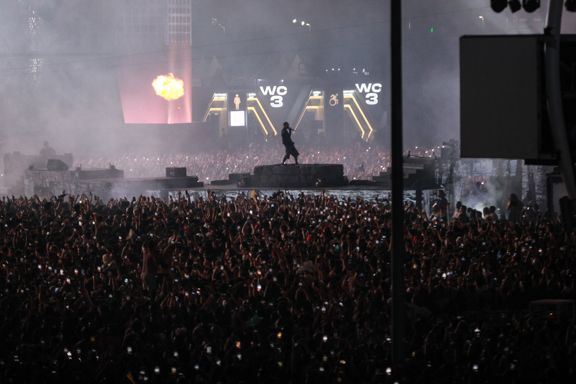 Travis Scott quebra tudo no primeiro dia do Rock in Rio - Delson Silva / AgNews