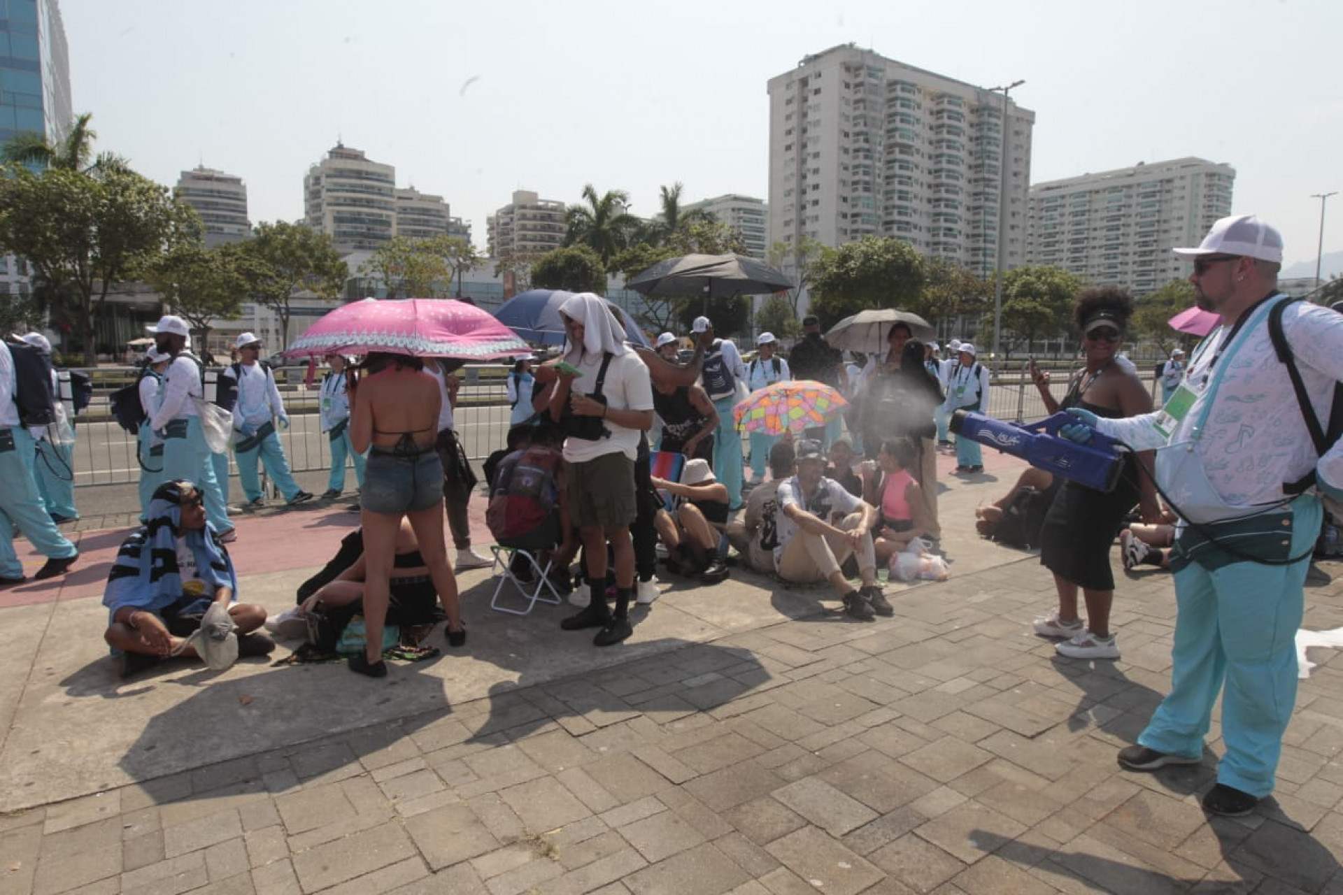 Fila para o segundo dia de Rock in Rio começaram a se formar desde as primeiras horas - Reginaldo Pimenta / Agência O Dia