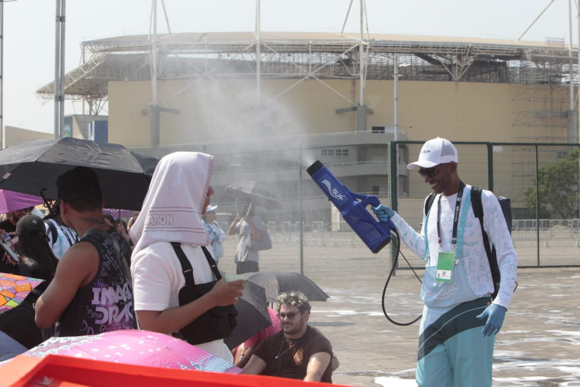 Fila para o segundo dia de Rock in Rio começaram a se formar desde as primeiras horas - Reginaldo Pimenta / Agência O Dia