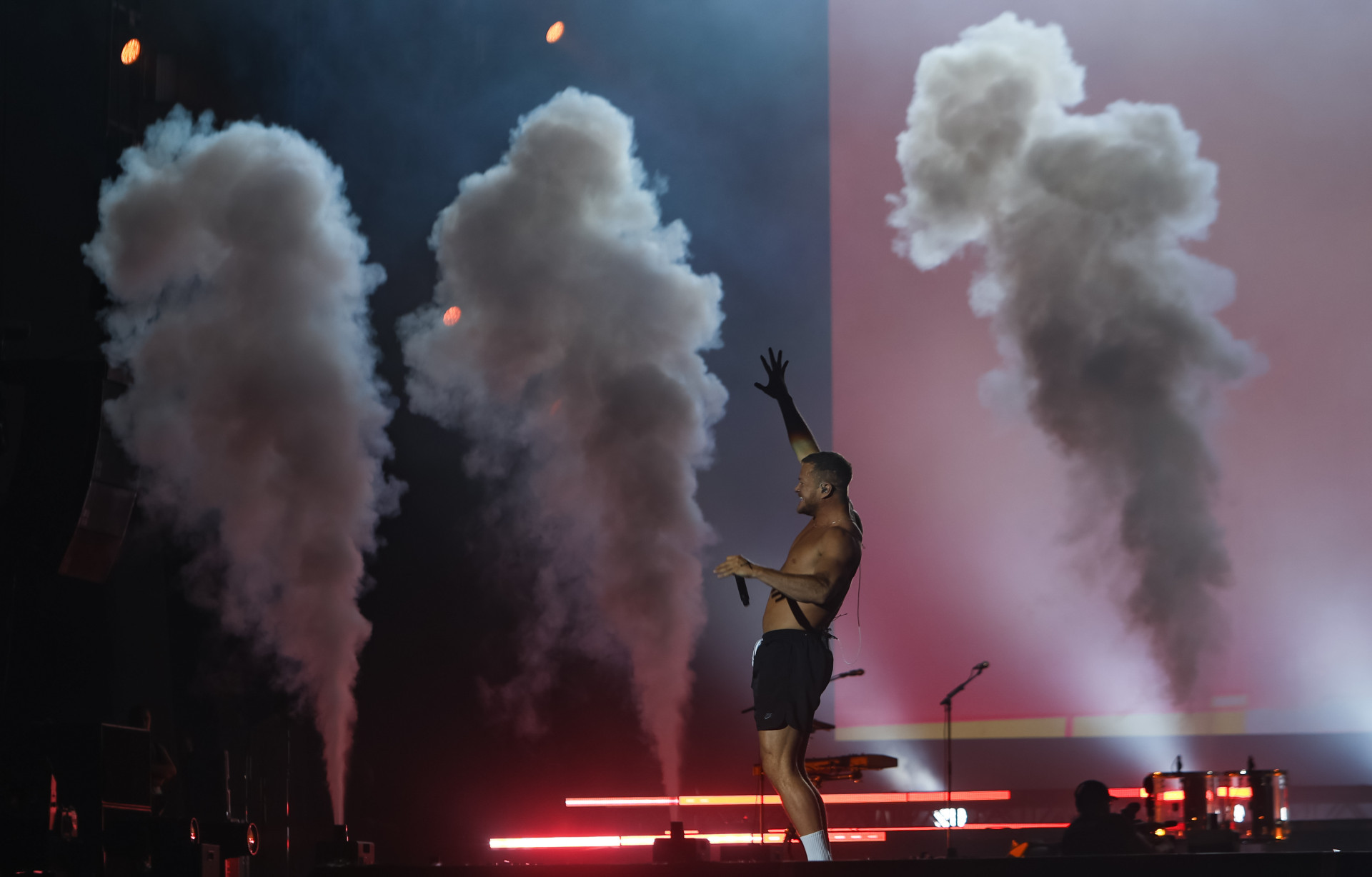 Imagine Dragons entregou um show envolvente no Rock in Rio - Renan Areias / Ag&ecirc;ncia O Dia