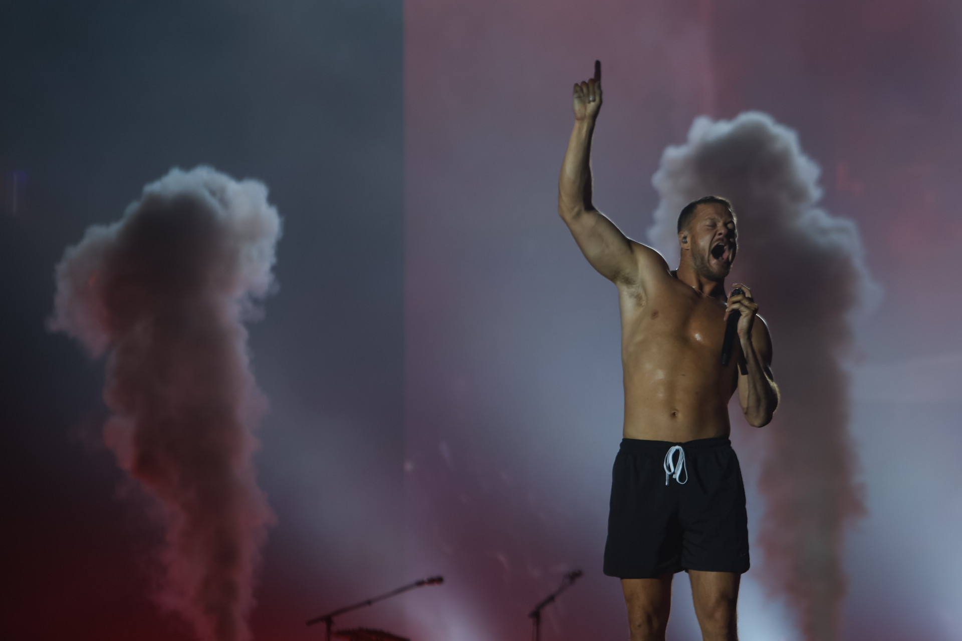 Imagine Dragons entregou um show envolvente no Rock in Rio - Renan Areias / Ag&ecirc;ncia O Dia