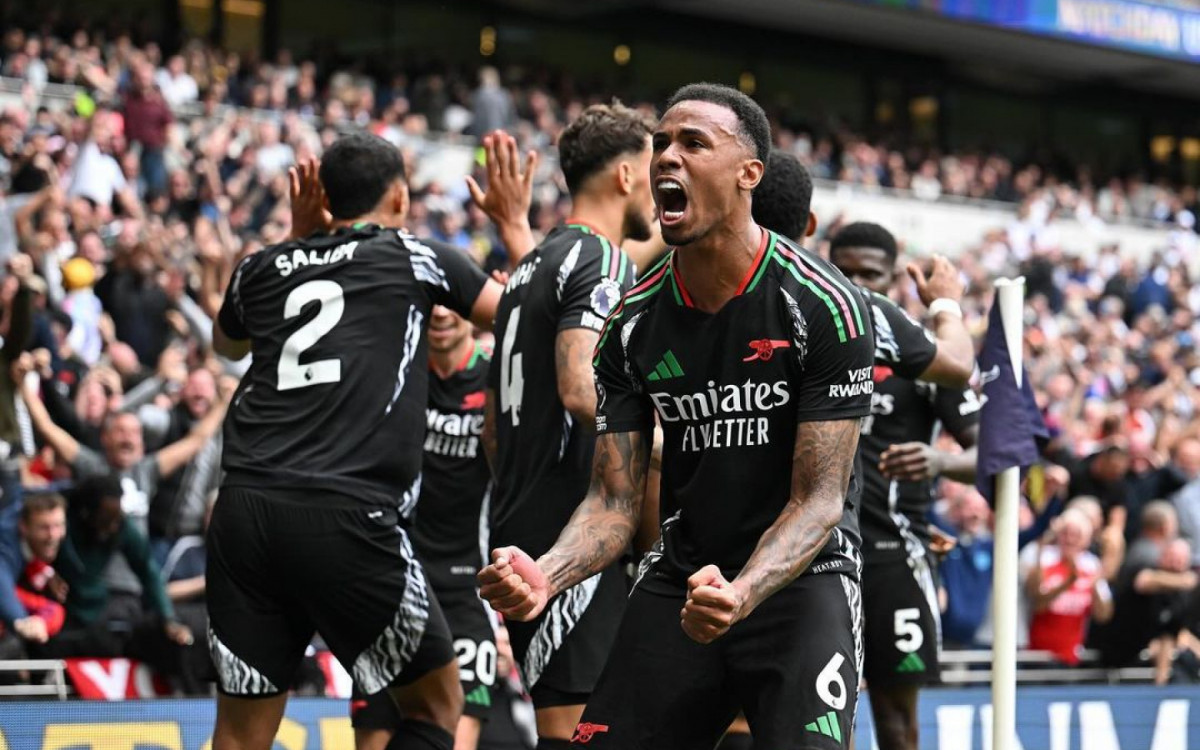 Gabriel Magalhães marcou o gol da vitória contra o Tottenham