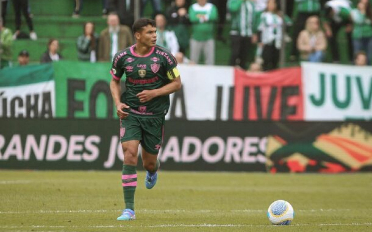 Thiago Silva, do Fluminense, fala sobre virada: &#8216;Paramos de jogar&#8217;