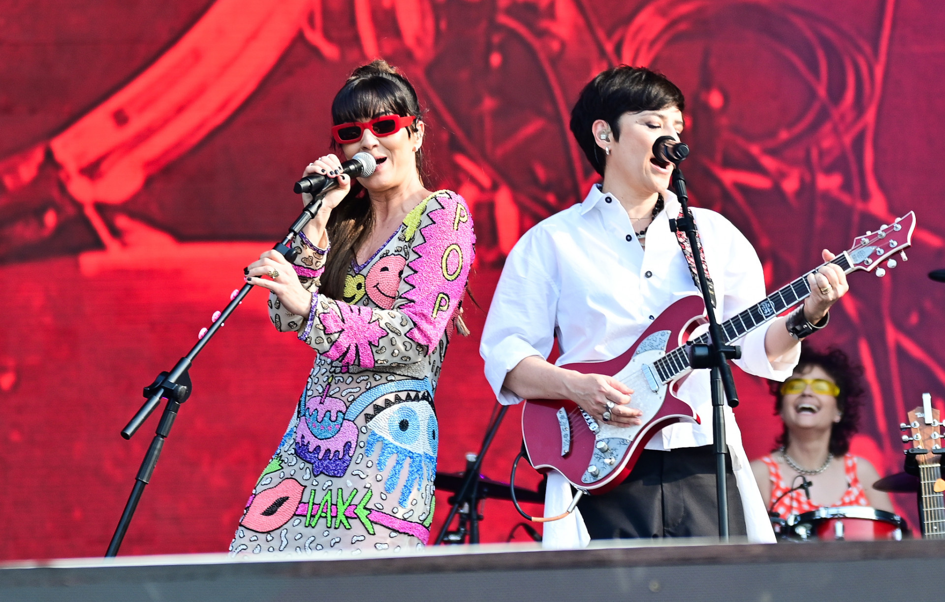 Pato Fu e Penélope abriram o Palco Sunset no segundo dia de Rock in Rio - Leo Franco / AgNews