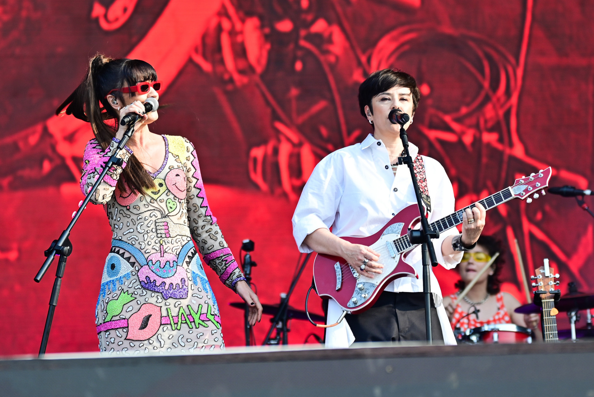 Pato Fu e Penélope abriram o Palco Sunset no segundo dia de Rock in Rio - Leo Franco / AgNews