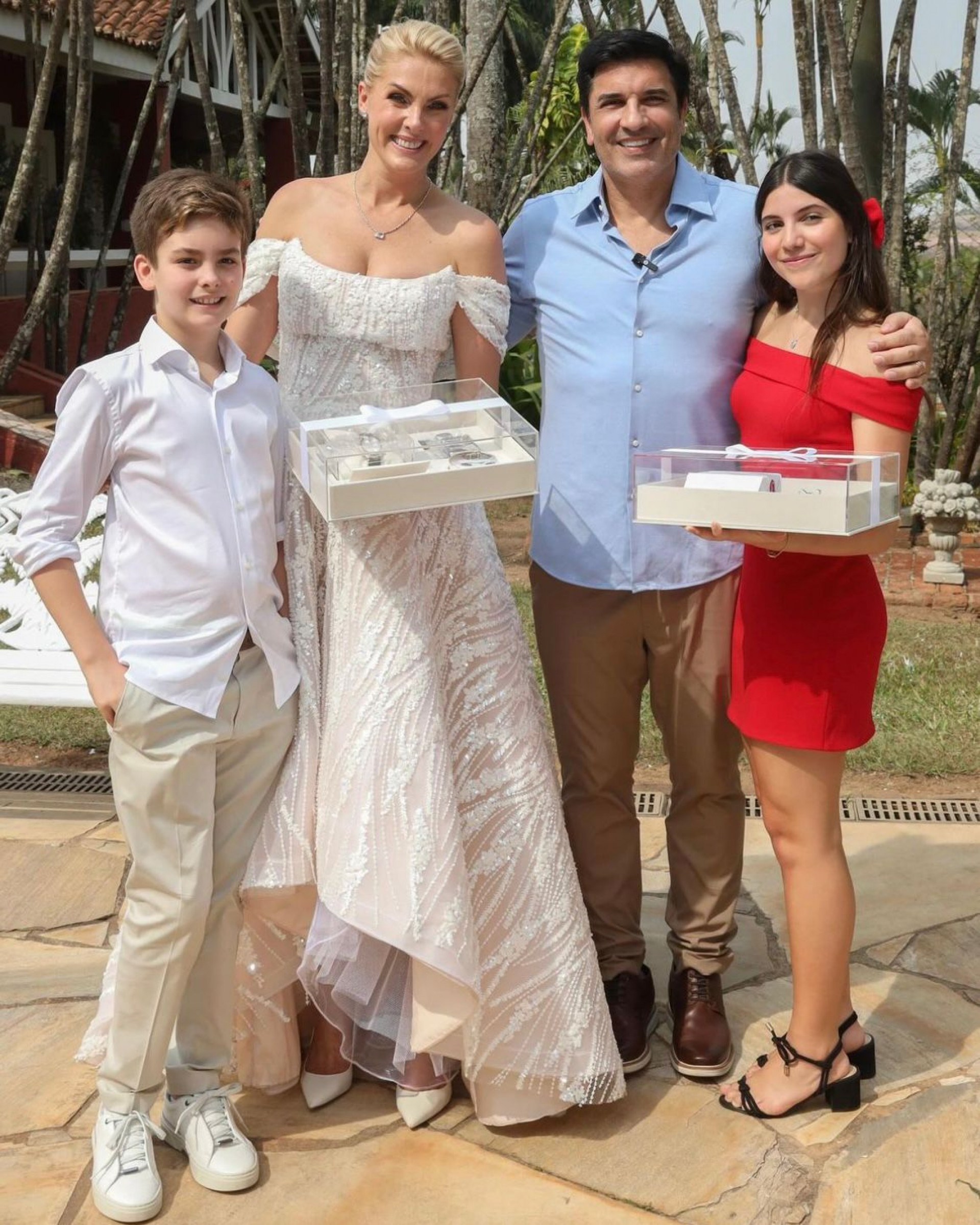 Ana Hickmann homenageia filho e enteada - Reprodução do Instagram