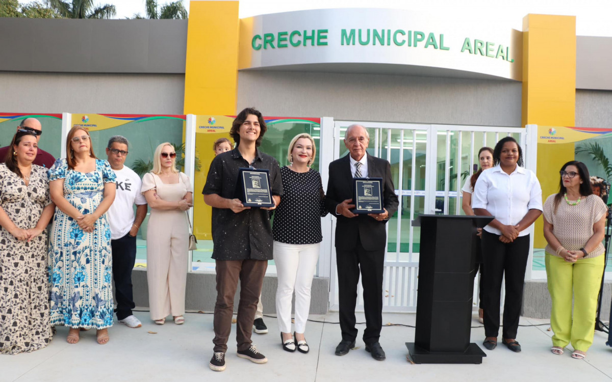 Inauguração Creche Municipal do Areal