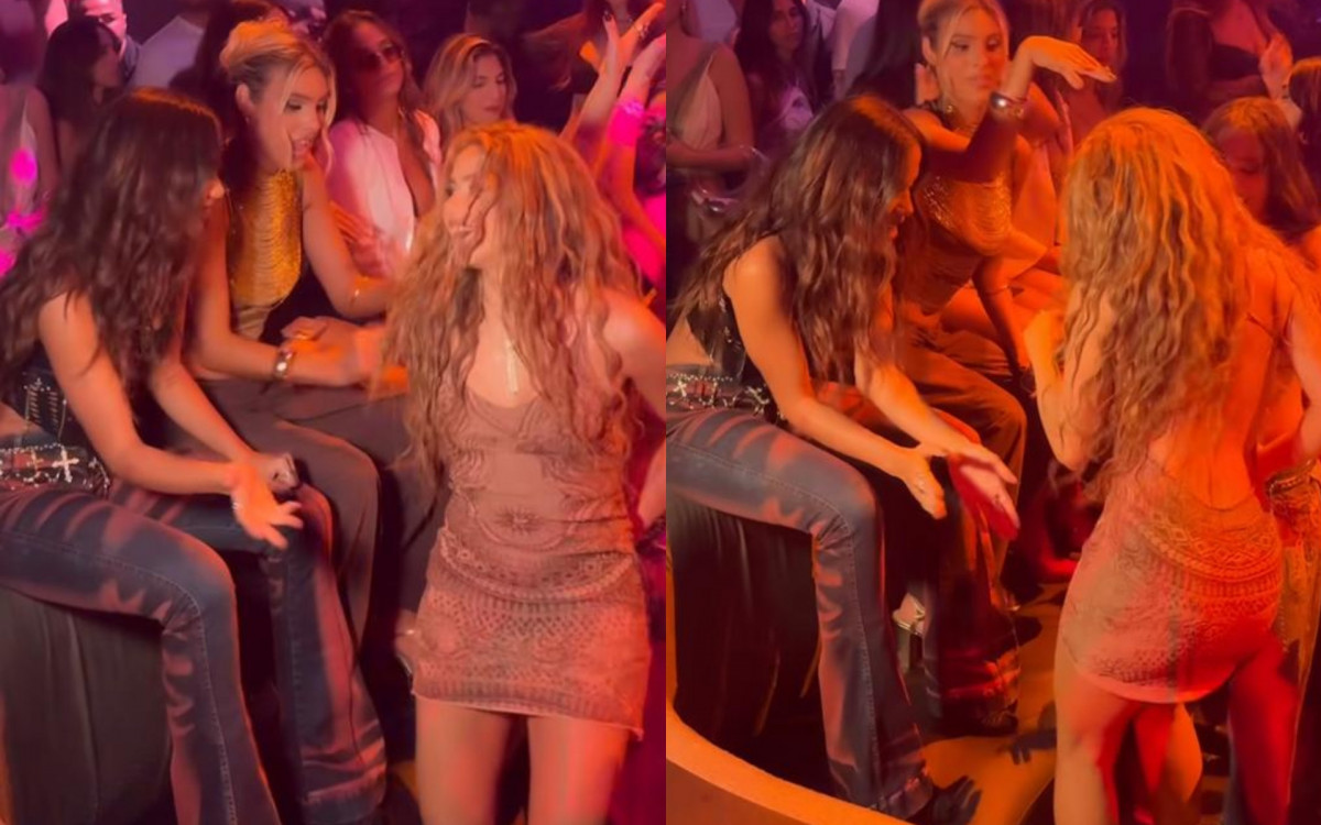 Anitta e Shakira dançam juntas em boate de Miami, Estados Unidos - Reprodução / Instagram