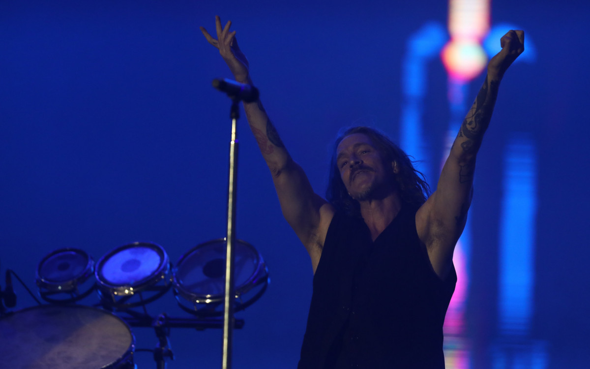 Rock in Rio 2024 - Banda Incubus no palco Sunset, neste domingo (15).