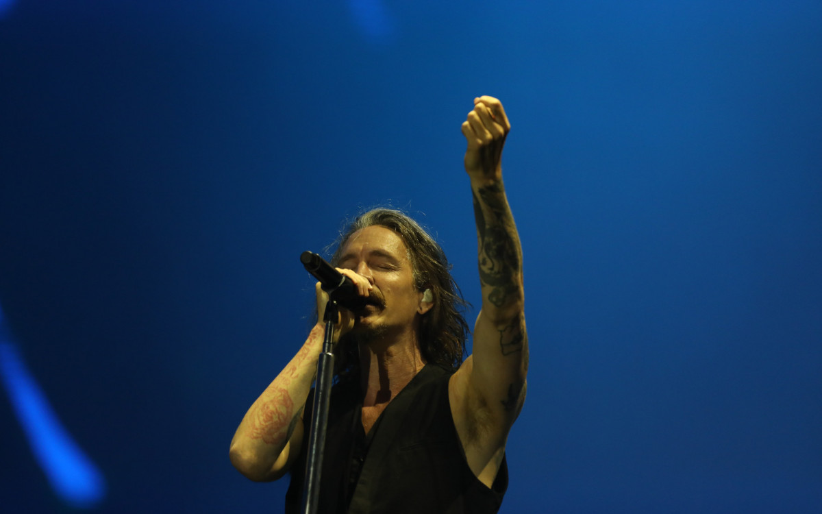 Rock in Rio 2024 - Banda Incubus no palco Sunset, neste domingo (15).