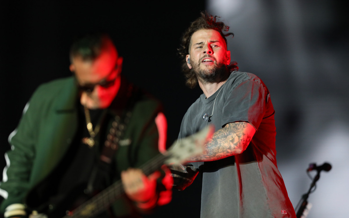 Rock in Rio 2024 - Show da Banda Avenged Sevenfold no Palco Mundo, encerrando a noite do primeiro domingo de festival.