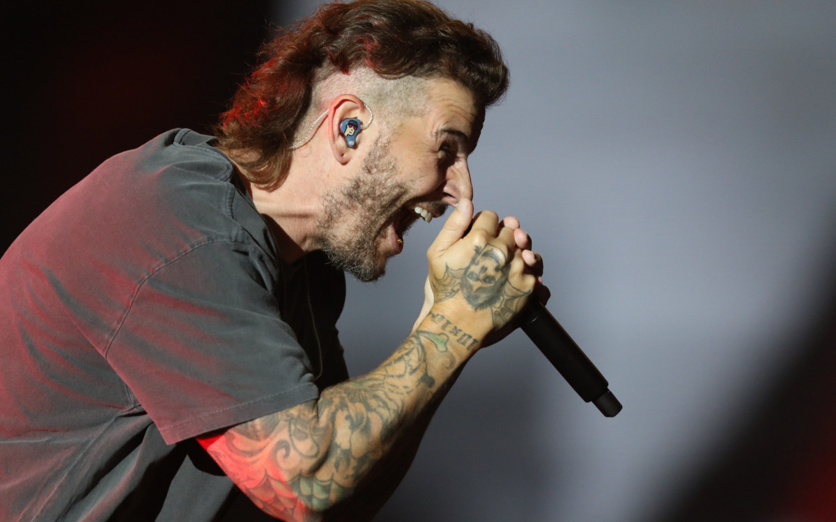 Rock in Rio 2024 - Show da Banda Avenged Sevenfold no Palco Mundo, encerrando a noite do primeiro domingo de festival.