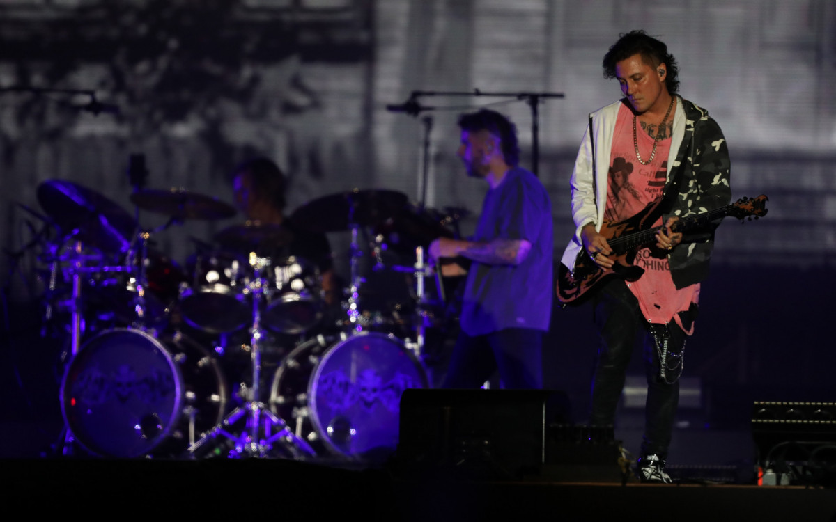 Rock in Rio 2024 - Show da Banda Avenged Sevenfold no Palco Mundo, encerrando a noite do primeiro domingo de festival.