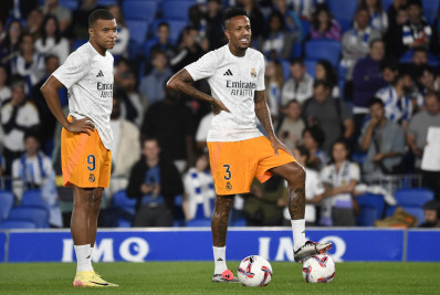 Real Madrid contará com Militão para a estreia na nova Liga dos Campeões