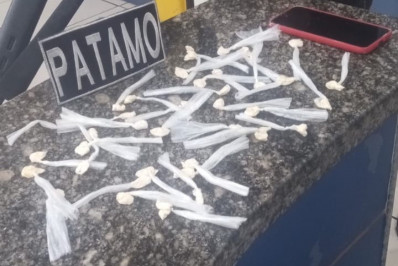 Homem é preso com 39 sacolés de cocaína em Caxias após denúncia anônima