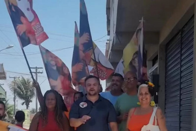 Rafael Peçanha realiza campanha em Tamoios e no Manoel Corrêa, em Cabo Frio
