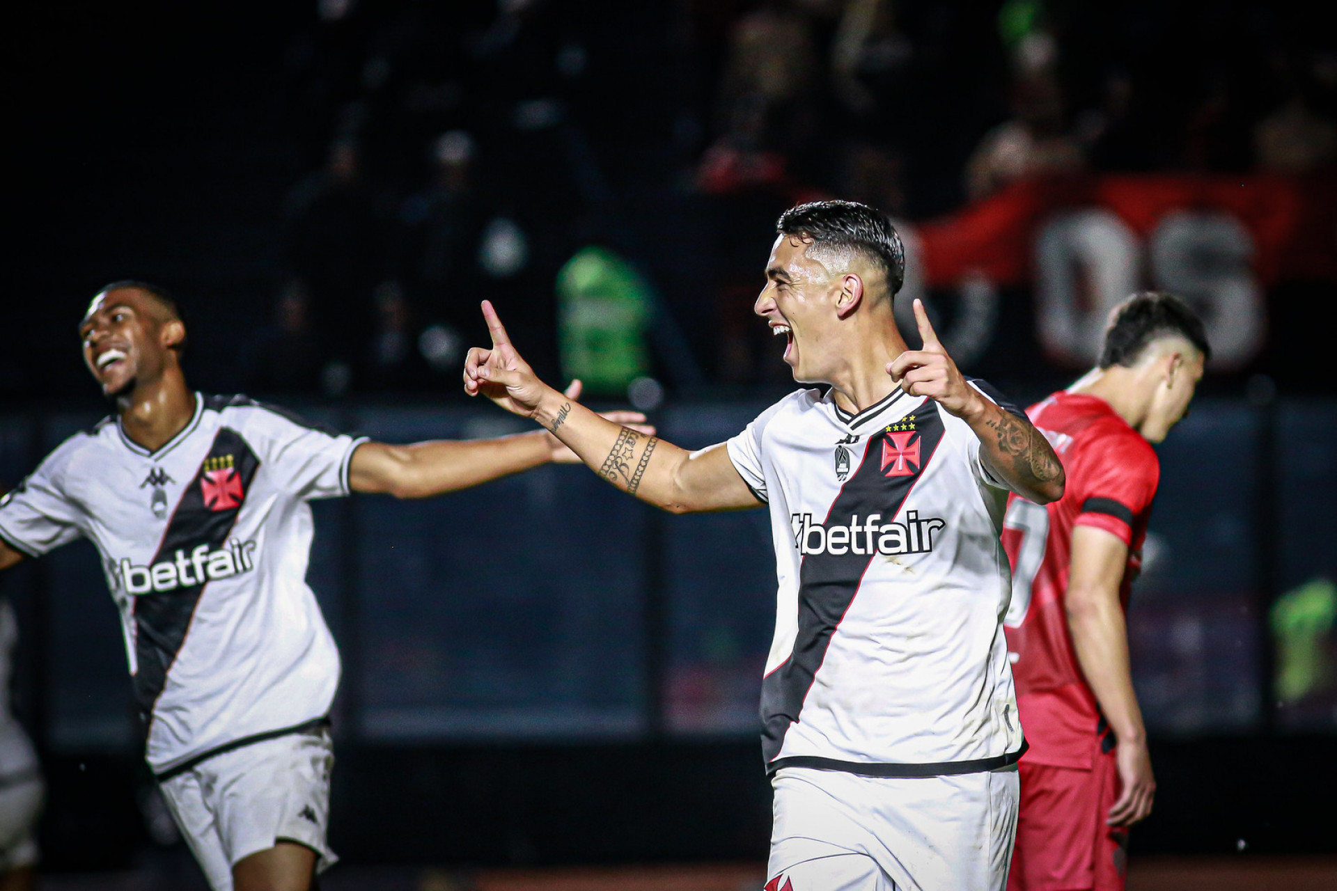 Puma celebra gol marcado em vitória do Vasco - Matheus Lima/Vasco