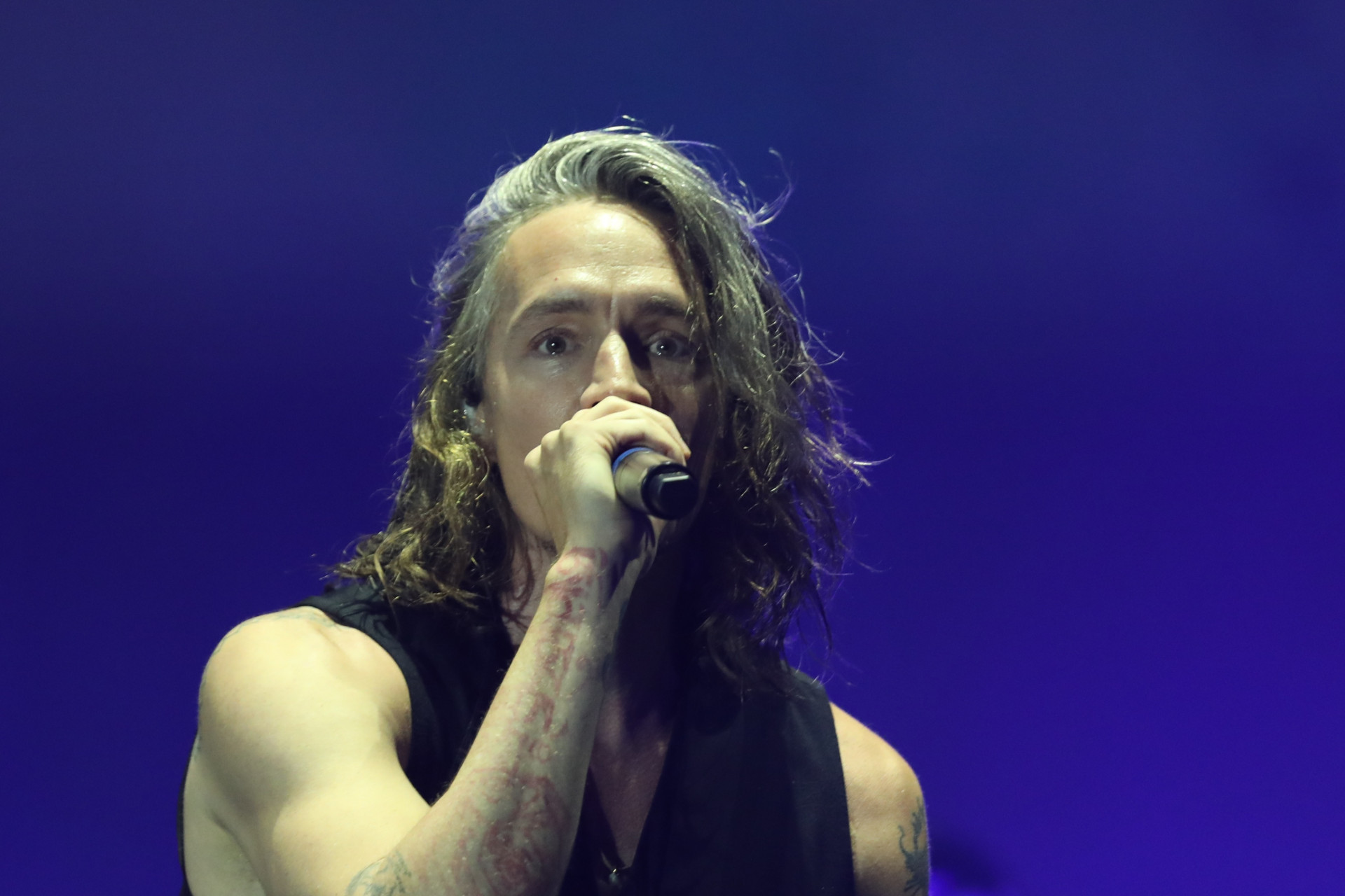 Banda Incubus no palco Sunset, se apresentando no terceiro dia de Rock in Rio - Pedro Teixeira/Agência O Dia