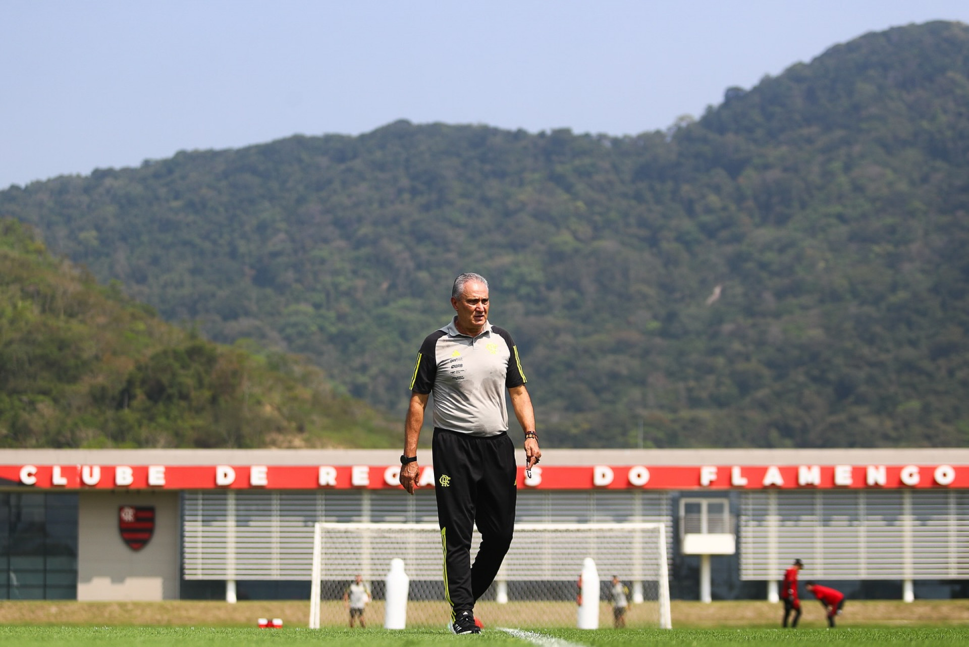 Tite estaria vivendo seus últimos dias como treinador do Flamengo. - Gilvan de Souza/Flamengo