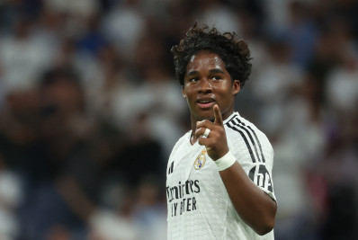 Endrick quebra recorde ao marcar na vitória do Real Madrid na Liga dos Campeões