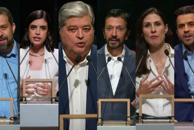 Debate em SP traz os seis nomes mais bem colocados nas pesquisas eleitorais
