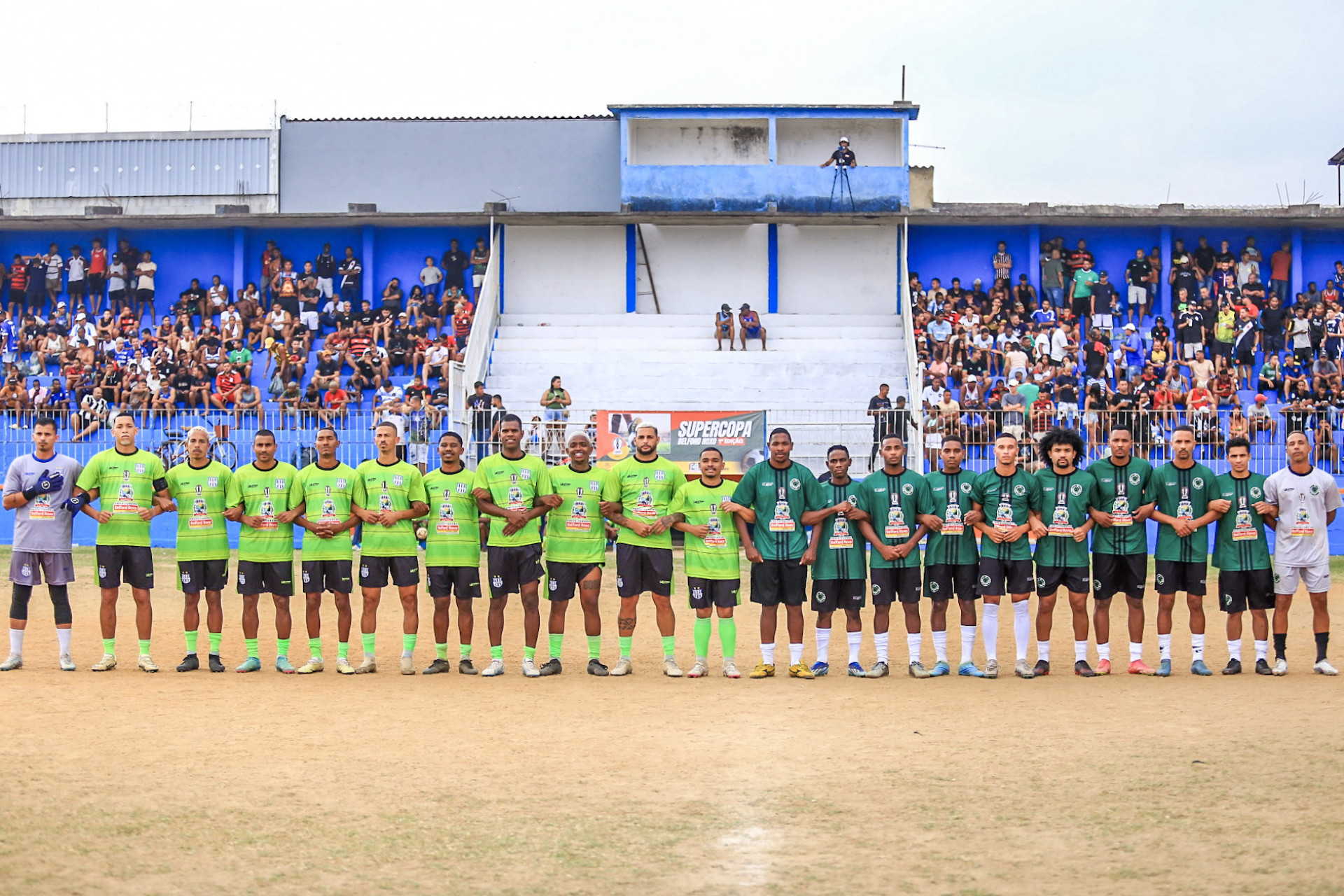 Em Cima da Hora e Mancha fizeram uma boa partida. A decis&atilde;o do t&iacute;tulo foi nos p&ecirc;naltis - Rafael Barreto/PMBR