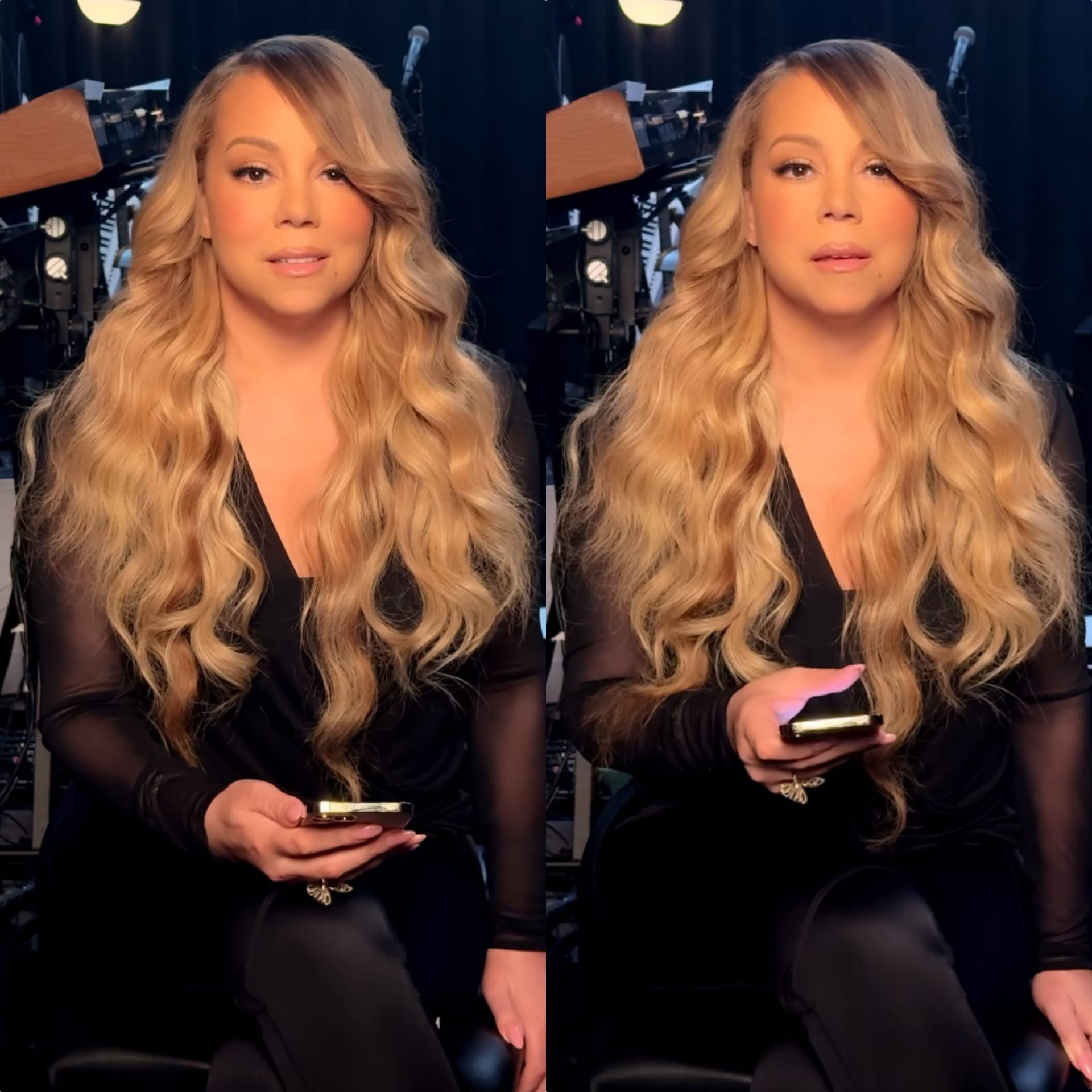 Mariah Carey, uma das atrações do Rock in Rio, grava vídeo para o Brasil e fala português - Reprodução de vídeo / Instagram