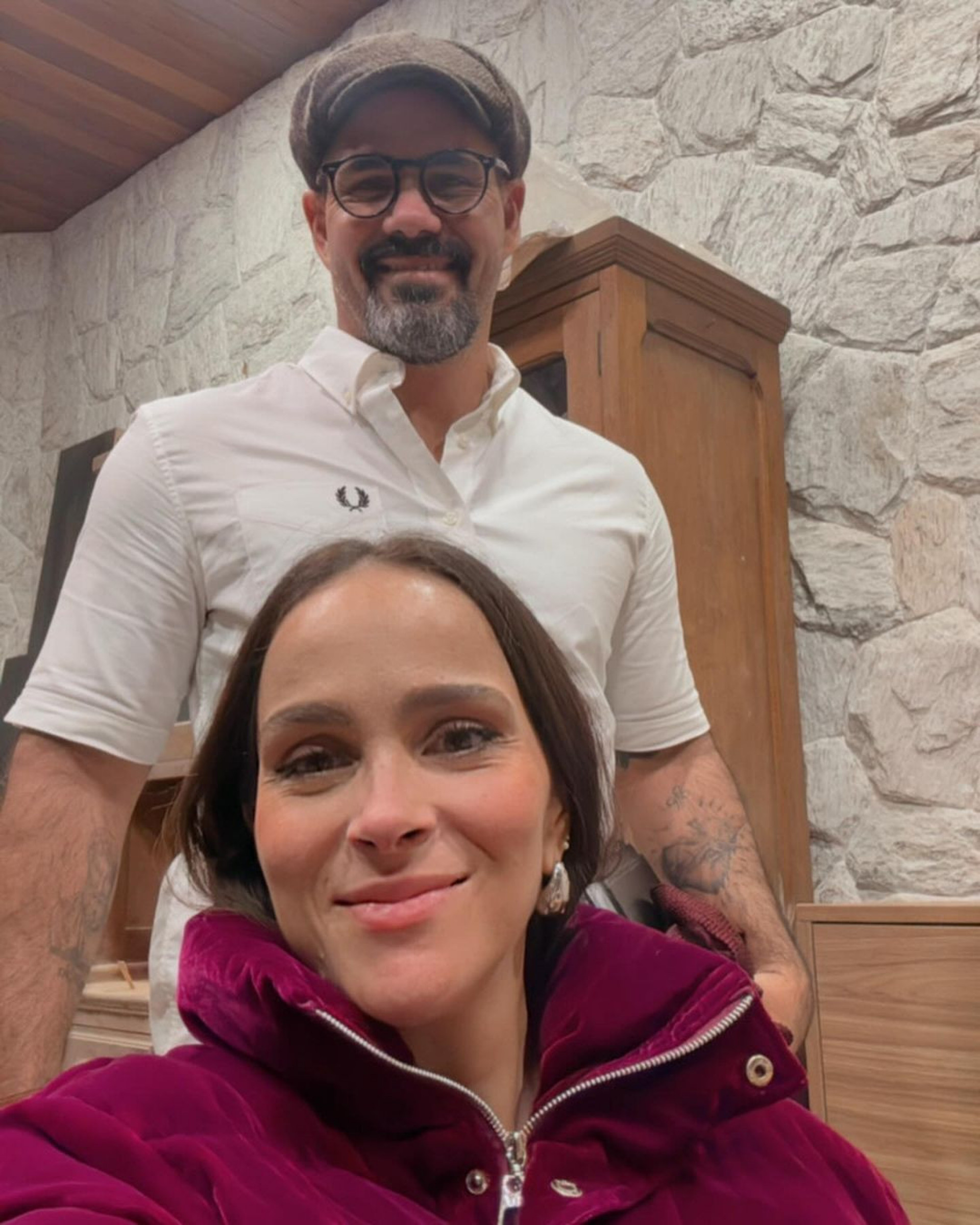 Juliano e Leticia Cazarré  - Reprodução / Instagram