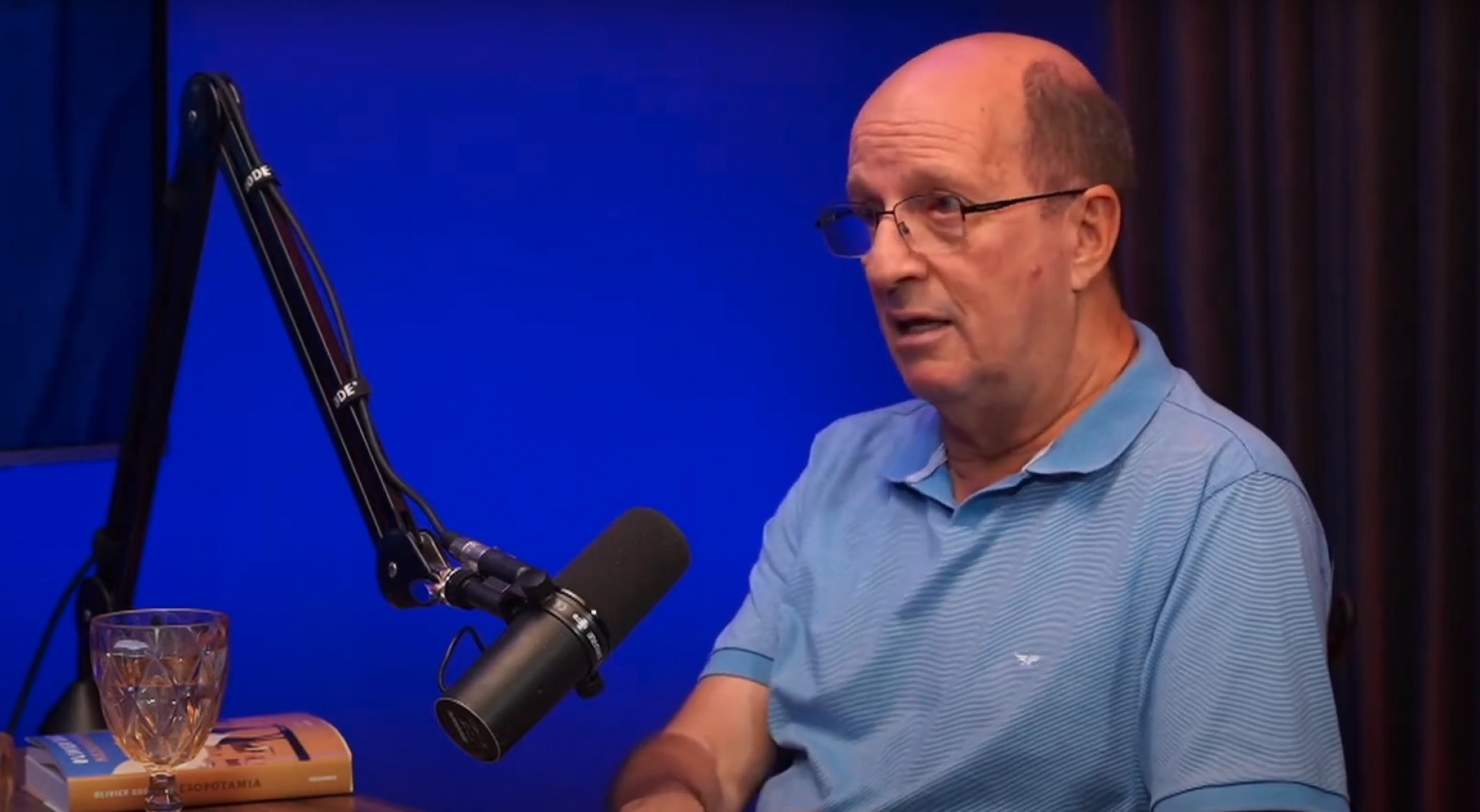 Marcos Uchôa, durante participação no 'Cheguei Podcast do Garotinho' - Reprodução / YouTube