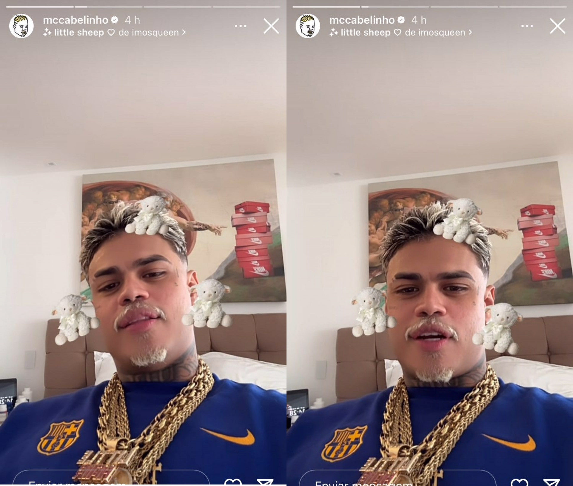 MC Cabelinho concorre ao Grammy Latino com 'Carta Aberta'  - Reprodução / Instagram