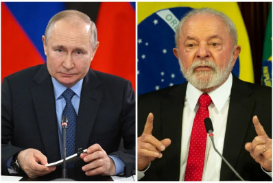 Lula conversa com Putin e reafirma participação por videoconferência na cúpula do Brics
