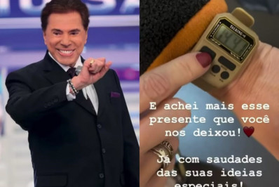 Filha de Silvio Santos resgata relógio com a voz do pai: 'Saudades das suas ideias especiais'