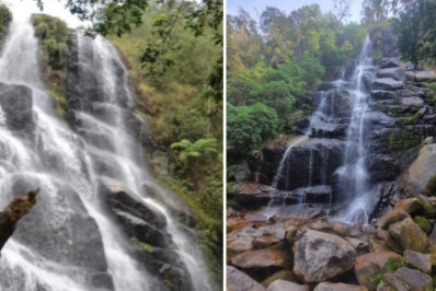 Cachoeira Véu da Noiva, em Itatiaia, sofre impacto com a falta de chuva