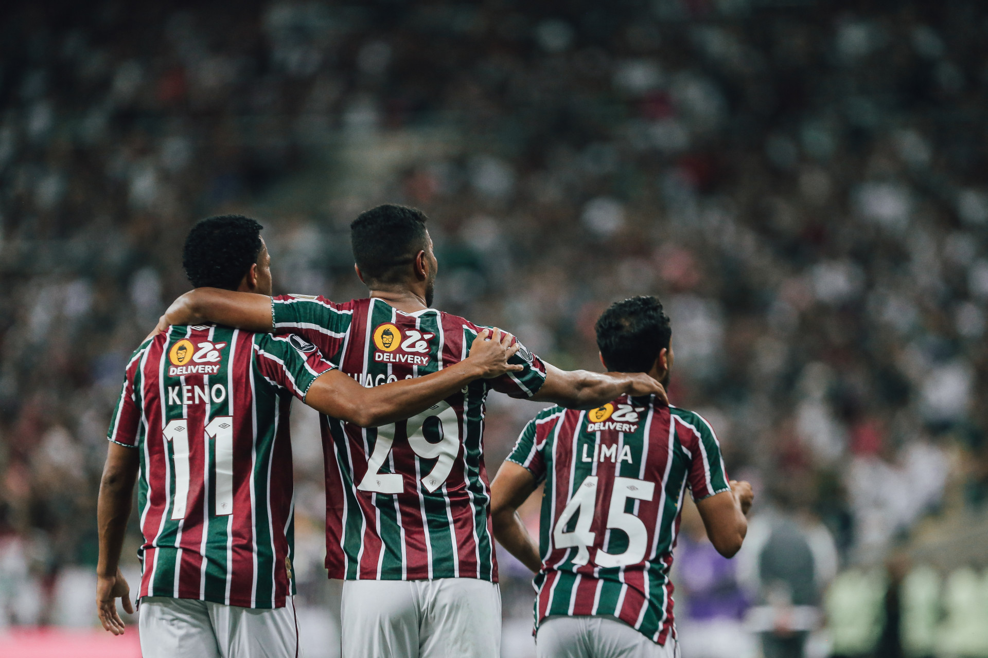 O Fluminense venceu o Atl&eacute;tico-MG no Maracan&atilde; - Lucas Mer&ccedil;on / Fluminense F.C.
