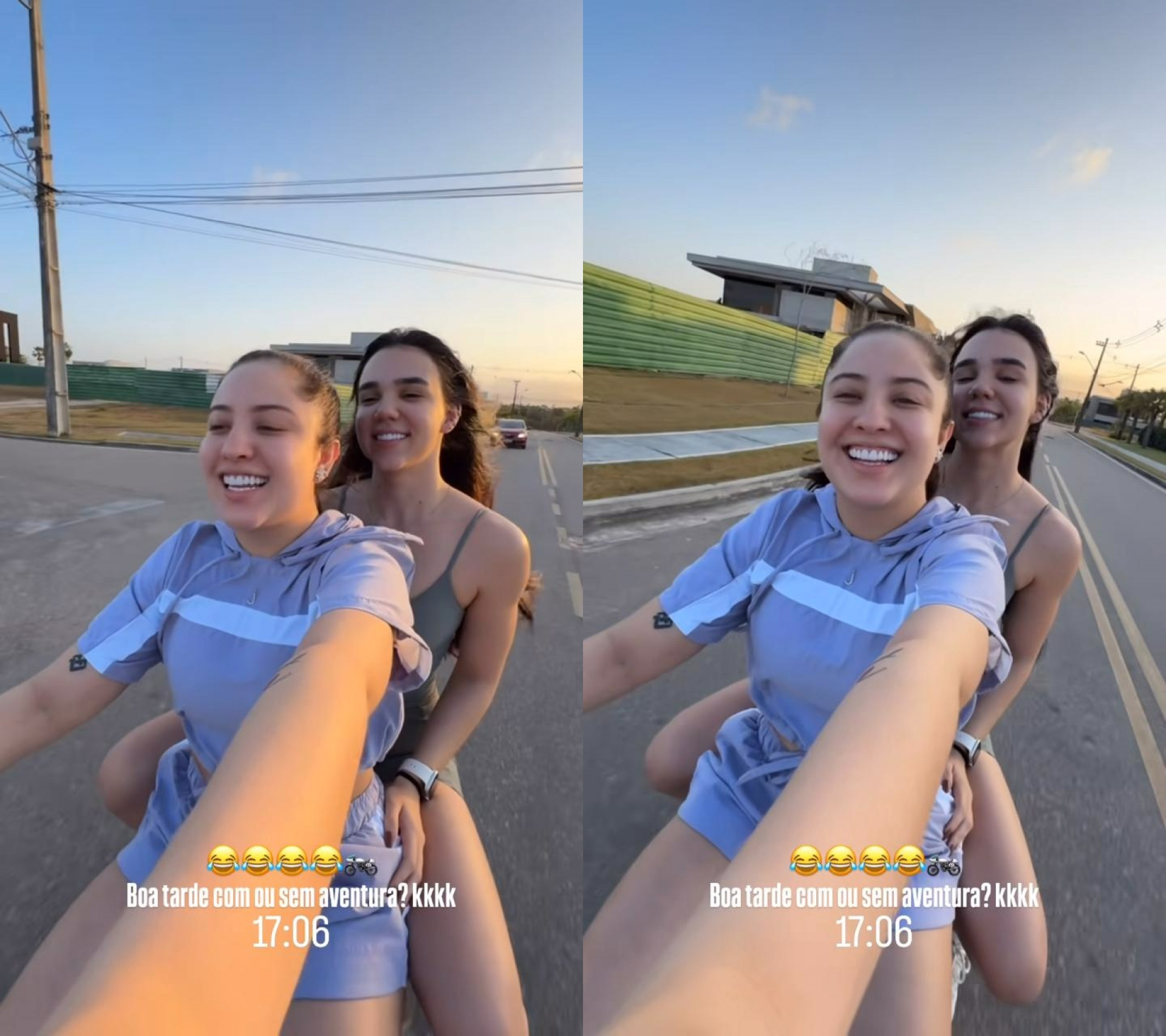 Mari Fernandez recebe declaração de namorada, Júlia Ribeiro - Reprodução / Instagram