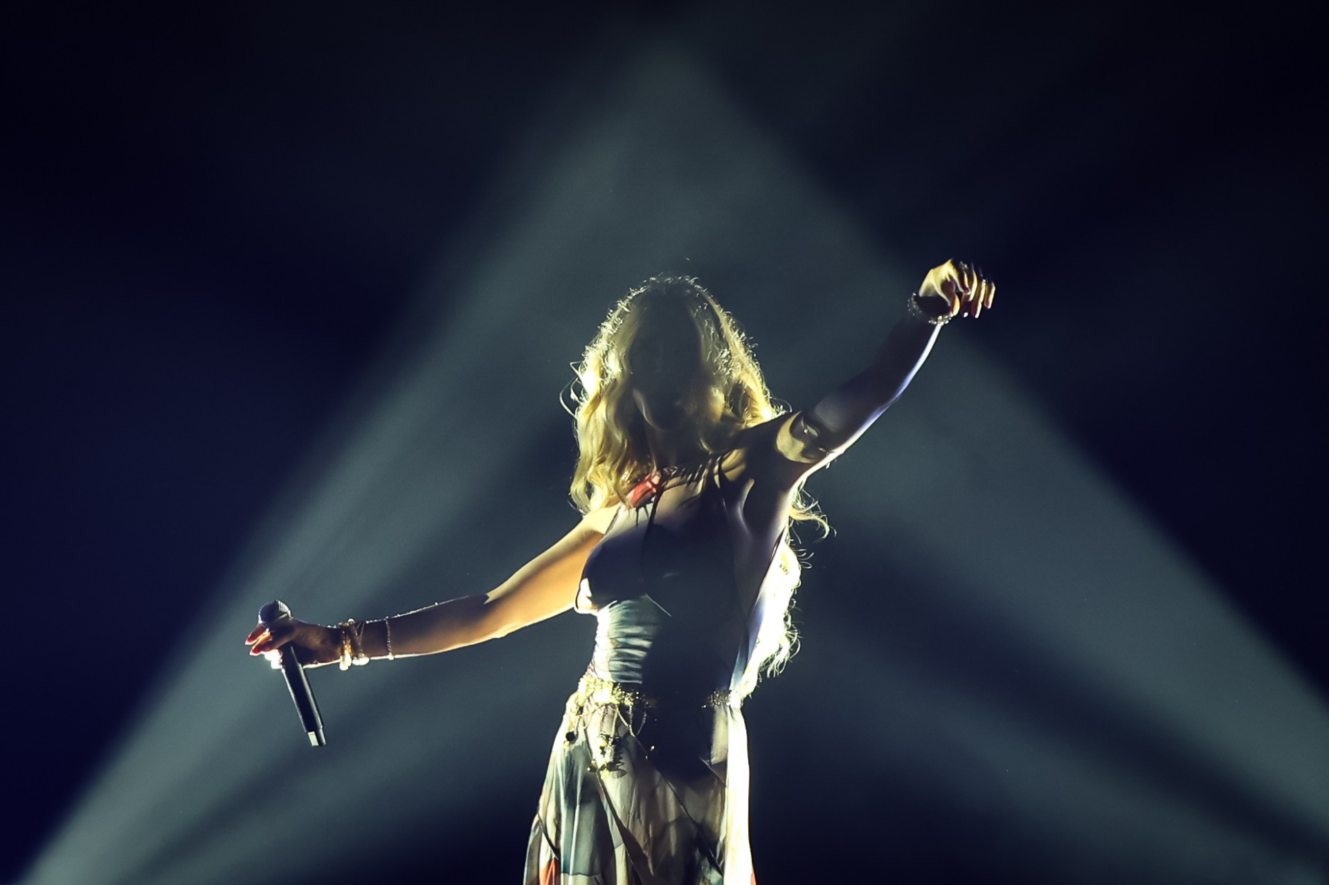 Joss Stone agitou o público durante show no Palco Mundo do Rock in Rio - Renan Areias/Agência O Dia