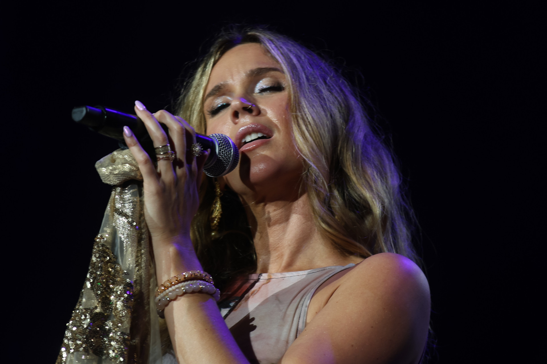 Joss Stone agitou o público durante show no Palco Mundo do Rock in Rio - Renan Areias/Agência O Dia