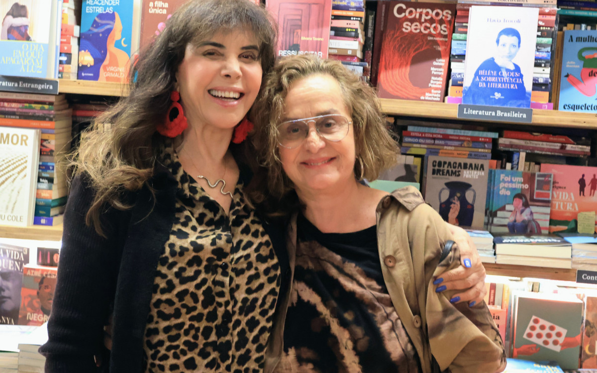 Cláudia Alencar e Regina Braga