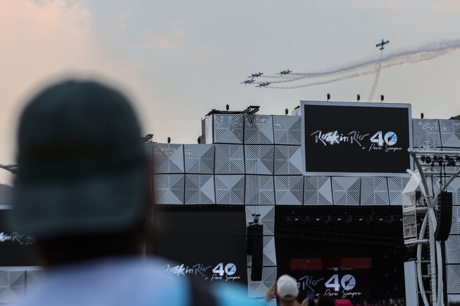 Público lotou Cidade do Rock no quarto dia de evento do Rock in Rio - Renan Areias / Agência O Dia