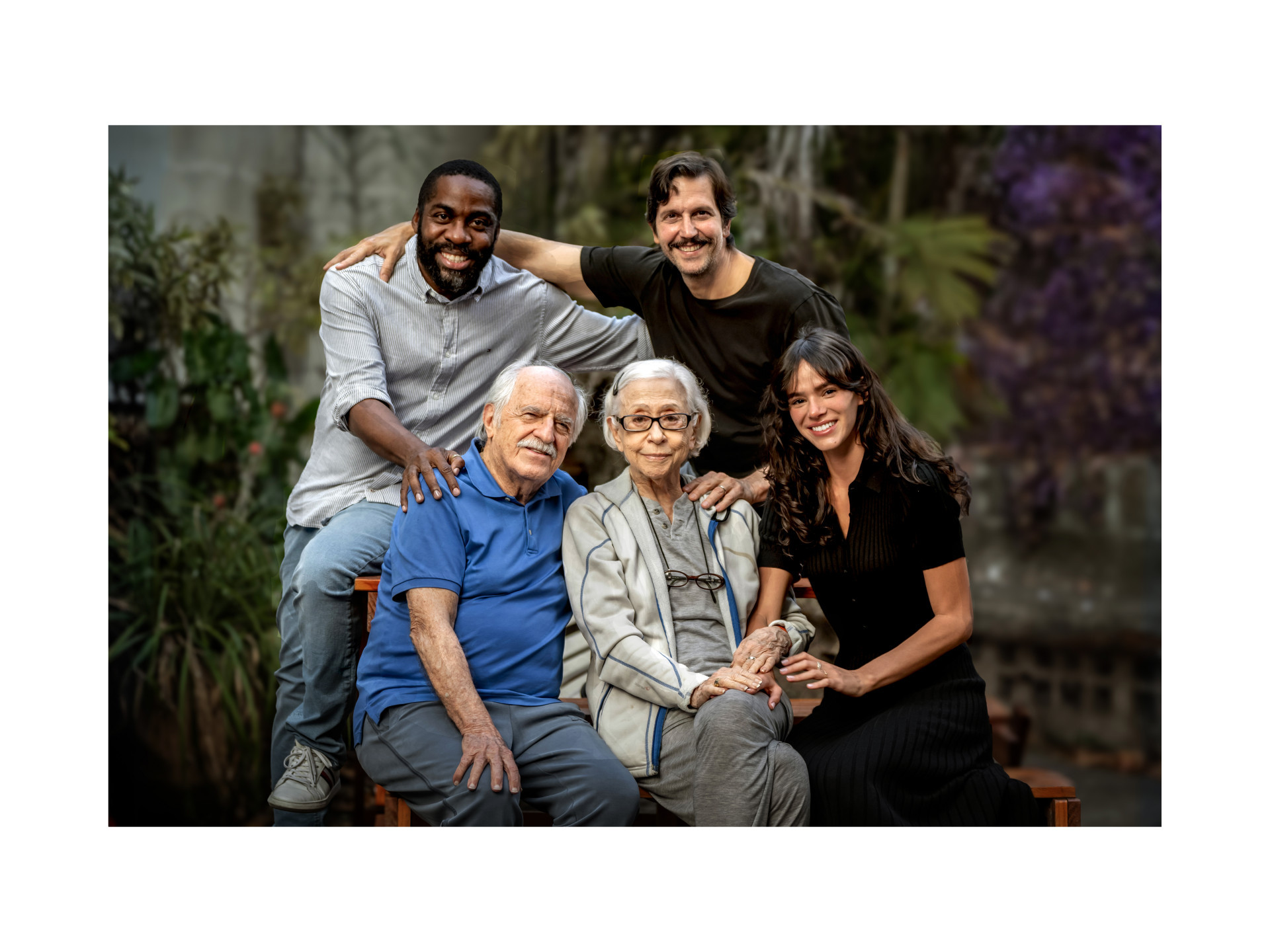 Fernanda Montenegro, Ary Fontoura, Bruna Marquezine, Vladimir
Brichta e Lázaro Ramos - Laura Campanella